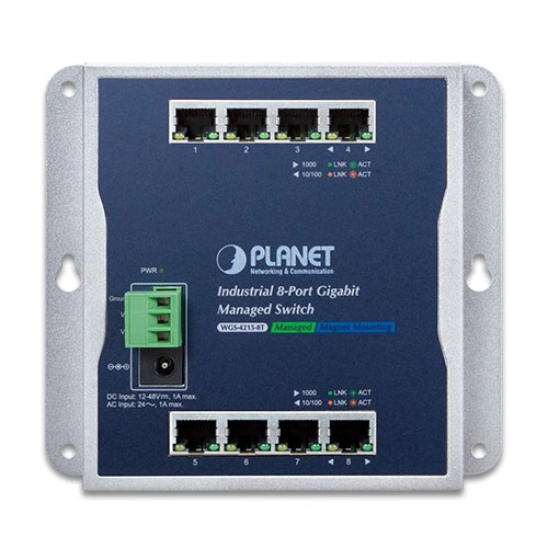 Kapcsoló Planet WGS-4215-8T 8x 1Gb