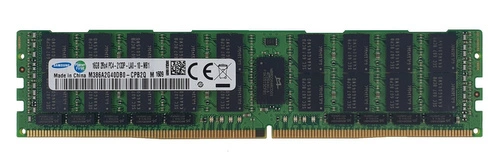 RAM memória 1x 16GB Samsung DDR4 2Rx4 2133MHz PC4-17000 ECC LOAD REDUCED | M386A2G40DB0-CPB