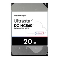 Merevlemez Western Digital Ultrastar DC HC560 3.5'' HDD 20TB 7200RPM SATA 6Gb/s 512MB | 0F38785