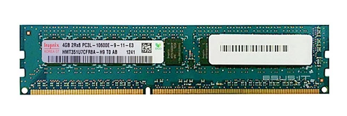 RAM memória 1x 4GB Hynix ECC UNBUFFERED DDR3  1333MHz PC3-10600 UDIMM | HMT351U7CFR8A-H9