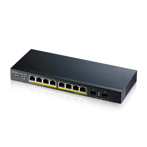 Kapcsoló Zyxel GS1900-10HP-EU0102F 8x 1Gb 2x SFP 77W PoE+