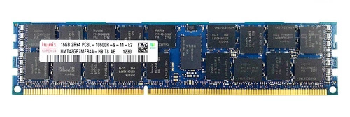 RAM memória 1x 16GB Hynix ECC REGISTERED DDR3  1333MHz PC3-10600 RDIMM | HMT42GR7MFR4A-H9