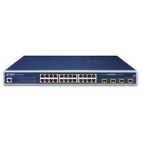 Kapcsoló Planet WGSW-24040HP4 24x 1Gb 4x SFP 440 W PoE+