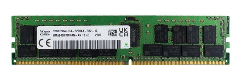 RAM memória 1x 32GB Hynix DDR4 2Rx4 3200MHz PC4-25600 ECC REGISTERED  | HMA84GR7DJR4N-XN
