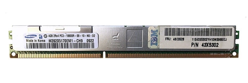 RAM memória 1x 4GB Samsung ECC REGISTERED DDR3  1333MHz PC3-10600 RDIMM | M392B5170EM1-CH9