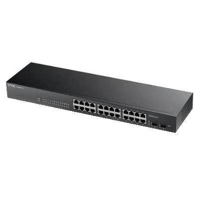 Kapcsoló Zyxel GS1900-24-EU0101F 24x RJ-45 10/100/1000 Mbps 2x SFP