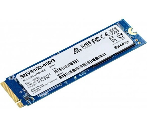 SSD Merevlemez NAS Synology 400GB M.2 2280 NVMe új | SNV3400-400G