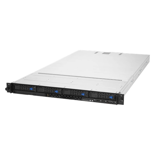 Szerver Platform ASUS 1U RS700-E10-RS4U/10G/1.6KW/4NVMe/OCP 90SF0153-M00470 Intel x 2 DDR4 x 32 6 x 3.5" NVME/SATA/SAS PSU 1+1
