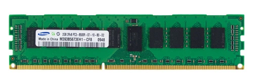 RAM memória 1x 2GB Samsung ECC REGISTERED DDR3  1066MHz PC3-8500 RDIMM | M393B5673EH1-CF8