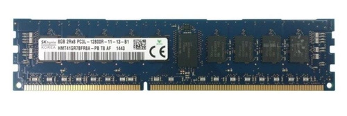 RAM memória 1x 8GB Hynix ECC REGISTERED DDR3  1600MHz PC3-12800 RDIMM | HMT41GR7BFR8A-PB