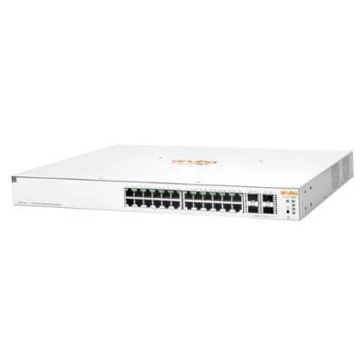 Kapcsoló HPE JL684A 24x 10/100/1000 4x SFP 370 W PoE+