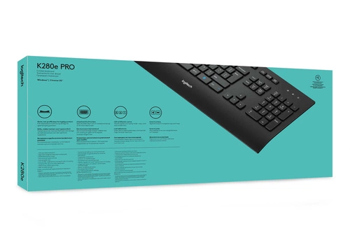 Wired billentyűzet Logitech K280E Pro f/ Business QWERTY