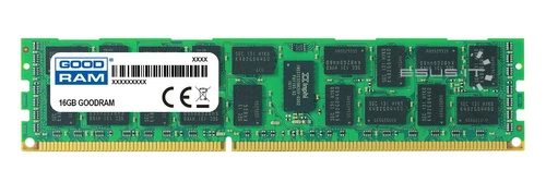 RAM memória 1x 16GB GoodRAM ECC REGISTERED DDR3 2Rx4 1333MHz PC3-10600 RDIMM | W-MEM1333R3D416G