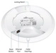 Hozzáférési Pont Ubiquiti UAP-NANOHD-5 2,4 GHz | 5 GHz 1733 Mbps 802.11a/b/g/n/ac-wave2