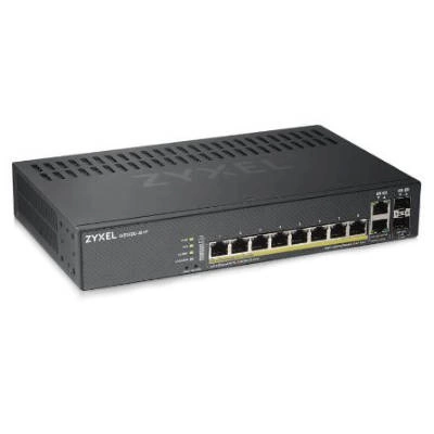 Kapcsoló Zyxel GS1920-8HPV2-EU0101F 8x RJ-45 10/100/1000 Mbps 2x RJ-45/SFP 130 W PoE+