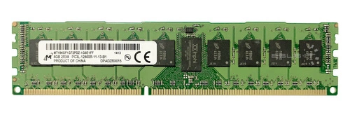 RAM memória 1x 8GB Micron ECC REGISTERED DDR3  1600MHz PC3-12800 RDIMM | MT18KSF1G72PDZ-1G6