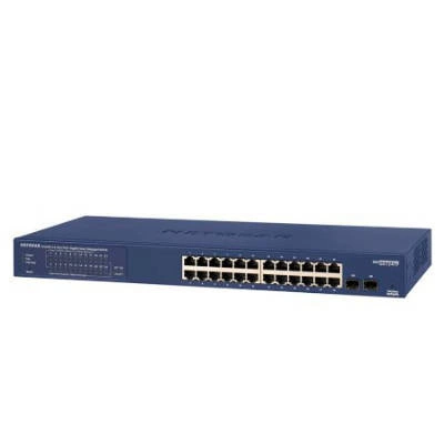 Kapcsoló Netgear GS724TP-200EUS 24x 10/100/1000 2x SFP 190 W PoE+