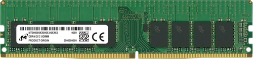 RAM memória 1x 16GB Micron DDR4 2Rx8 3200MHz PC4-25600 ECC UNBUFFERED  | MTA18ASF2G72AZ-3G2