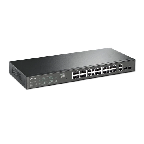 Kapcsoló TP-LINK TL-SG1428PE 26x 1Gb 2x SFP 250 W PoE+
