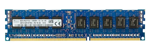 RAM memória 1x 8GB Hynix ECC REGISTERED DDR3  1866MHz PC3-14900 RDIMM | HMT41GR7AFR8C-RD