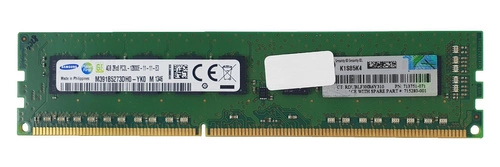 RAM memória 1x 4GB Samsung ECC UNBUFFERED DDR3 2Rx8 1600MHz PC3-12800 UDIMM | M391B5273DH0-YK0