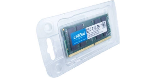 RAM memória 1x 16GB Crucial SO-DIMM DDR4 3200MHz PC4-25600 | CT16G4SFRA32A