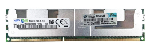 RAM memória 1x 32GB Samsung ECC LOAD REDUCED DDR3  1333MHz PC3-10600 LRDIMM | M386B4G70BM0-YH9