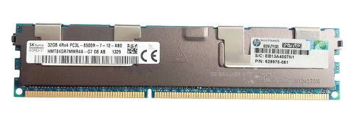 RAM memória 1x 32GB Hynix ECC REGISTERED DDR3  1066MHz PC3-8500 RDIMM | HMT84GR7MMR4A-G7