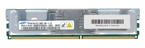 RAM memória 1x 2GB Samsung ECC FULLY BUFFERED DDR2 667MHz PC2-5300 FBDIMM | M395T5750CZ4-CE61