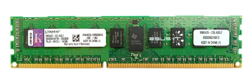 RAM memória 1x 4GB Kingston ECC REGISTERED DDR3 2Rx8 1333MHz PC3-10600 RDIMM | HW4D3L13R9D8HC
