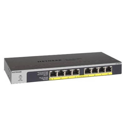 Kapcsoló Netgear GS108LP-100EUS 8x 10/100/1000 60 W PoE