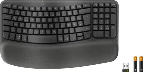 Vezeték nélküli billentyűzet Logitech Wave Keys for Business QWERTZ