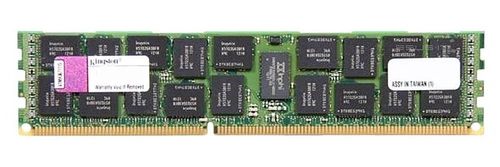 RAM memória 1x 8GB Kingston ECC REGISTERED DDR3  1333MHz PC3-10600 RDIMM |  KTD-PE313LV/8G