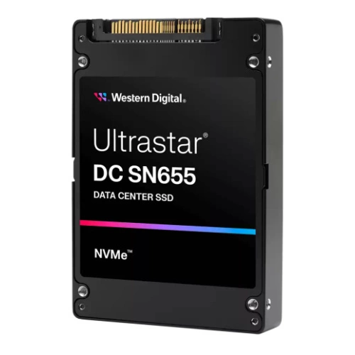 SSD Merevlemez Western Digital Ultrastar DC SN655 7,68TB U.3 NVMe PCIe TLC | 0TS2459 WUS5EA176ESP7E1