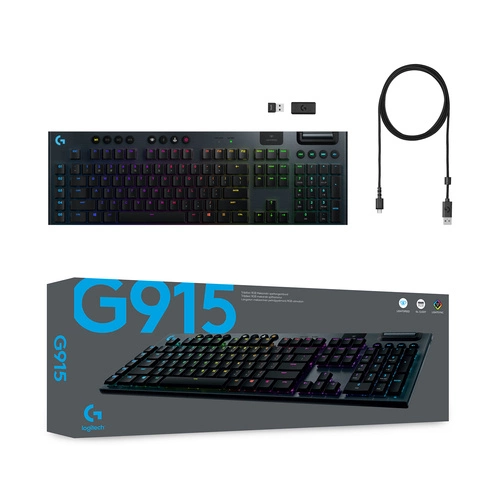 Vezeték nélküli billentyűzet Logitech G G915 QWERTY