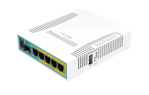Routerek Mikrotik RB960PGS 5x RJ-45 10/100/1000 Mb/s 1x SFP Port