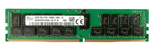 RAM memória 1x 32GB Hynix ECC REGISTERED DDR4 2Rx4 2666MHZ PC4-21300 RDIMM | HMA84GR7JJR4N-VK