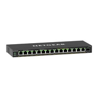 Kapcsoló Netgear GS316EP-100PES 15x 1Gb 1x SFP 180 W PoE+