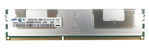 RAM memória 1x 4GB Samsung ECC REGISTERED DDR3  1333MHz PC3-10600 RDIMM | M393B5170FHD-CH9