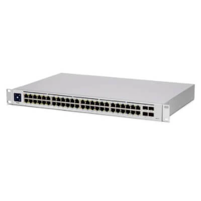 Kapcsoló Ubiquiti USW-48-POE 48x 10/100/1000 4x SFP 195 W PoE+