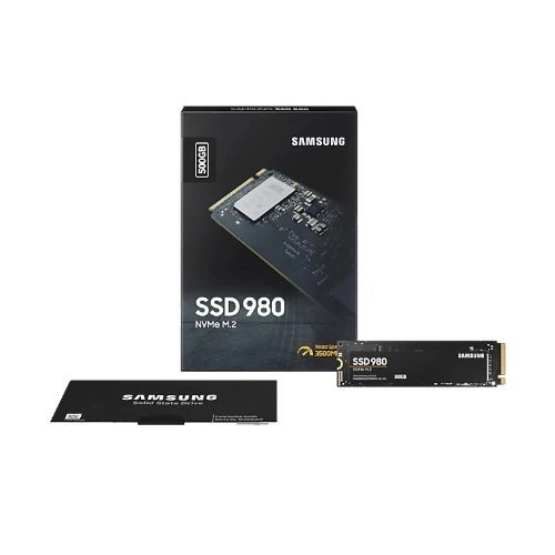 SSD Merevlemez Samsung 980 500GB M.2 2280 NVMe TLC | MZ-V8V500BW