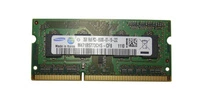 RAM memória 1x 2GB Samsung SO-DIMM DDR3 1333MHz PC3-10600 | M471B5773CHS-CF8