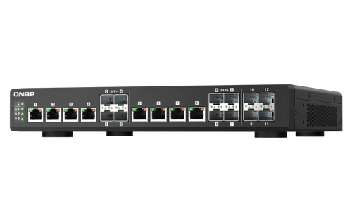 Kapcsoló QNAP QSW-IM1200-8C 1x 1Gb 4x SFP+ 8x RJ-45/SFP+