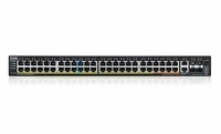 Kapcsoló Zyxel XGS2220-54HP-EU0101F 2x 10Gb | 48x 1Gb 4x SFP+ 600W PoE+ / PoE++