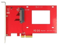 Delock Kártya PCI Express x4 > 1x U.2 NVMe SFF-8639 | 89469