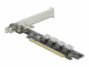 Delock Kártya PCI Express x16 do 4 x SFF-8654 4i NVMe - Bifurcation |  89030
