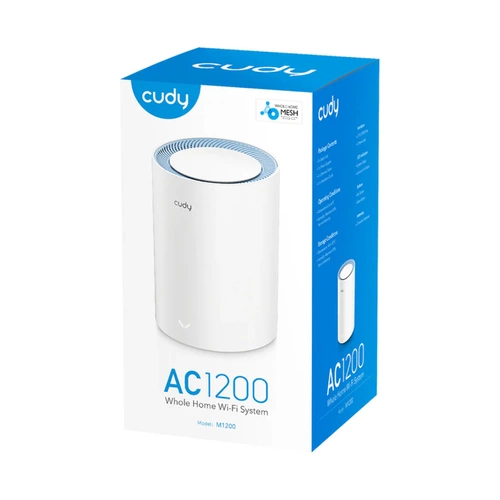 Hozzáférési Pont Cudy M1200(1-PACK) 2.4 GHz | 5 GHz 867 Mbps 802.11 a/b/g/n/ac
