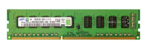 RAM memória 1x 4GB Samsung ECC UNBUFFERED DDR3  1600MHz PC3-12800 UDIMM | M391B5273DH0-CK0