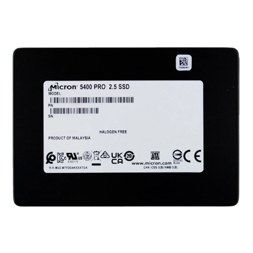 SSD Merevlemez Micron 5400 PRO 240GB 2.5'' SATA 6Gb/s TLC 3D-NAND | MTFDDAK240TGA-1BC1ZABYYR