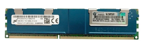 RAM memória 1x 32GB Micron ECC LOAD REDUCED DDR3  1866MHz PC3-14900 LRDIMM | MT72JSZS4G72LZ-1G9